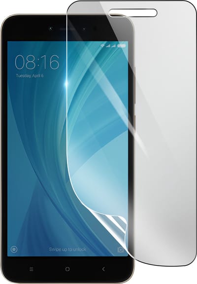 3mk, Geschikt voor Xiaomi Redmi Note 5A, Schokbestendige Hydrogel Screenprotector, Transparant