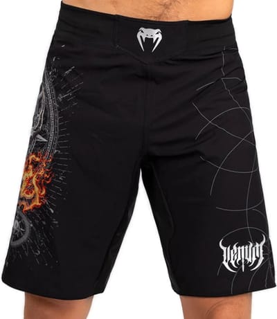 Venum Gladiator 5.0 Fight Shorts Zwart Zilver - XS - Jeans Maat 28