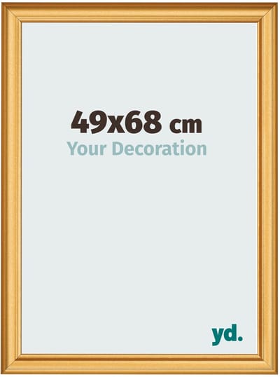 Your Decoration - Fotolijst 49x68 cm - MDF - Goud Mat - Lazio
