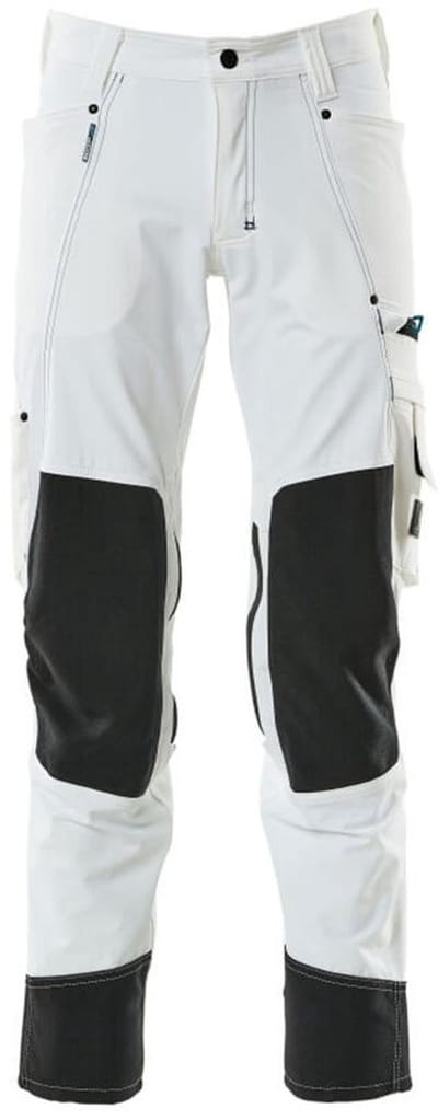 Mascot Advanced Broek met kniezakken 17179-311 - Wit - C49 - 90