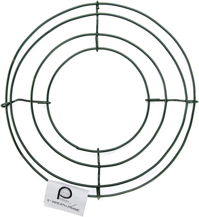 Stevige Ronde Draadkrans Basis voor Kerst & Bloemschikken - 20 cm