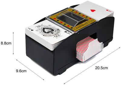 Automatische kaartenschudmachine voor speelkaarten - Kaartenschudder op batterijen - Poker - Blackjack - Card Shuffer