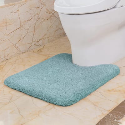 Zachte Antislip Toiletmat - Microvezel wc-mat met Uitsparing, 50x60 cm - Comfortabel en Stijlvol voor de Badkamer