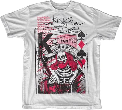 Hybris King Of Spades T-shirt White