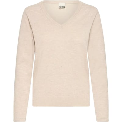 ICHI - IHLULS V-NECK LS - Dames - Gebreide truien