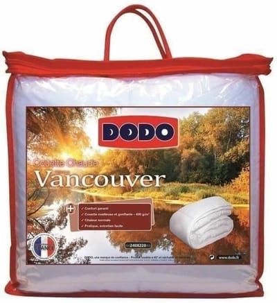 Dekbed VANCOUVER DODO 240 x 260 cm 400 g /m²