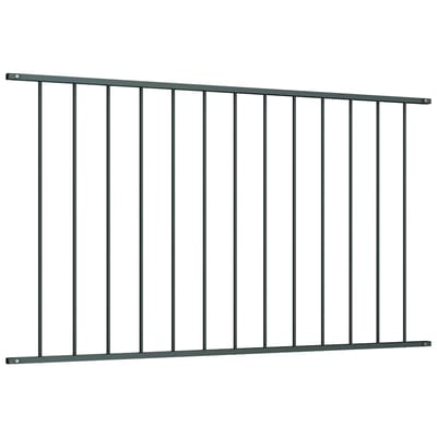 vidaXL - Schuttingpaneel - Woerden - gepoedercoat - staal - 163x100 - cm - antracietkleurig