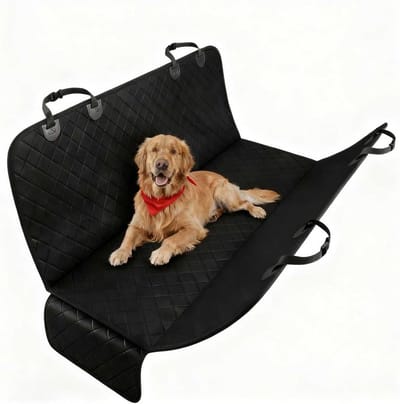Hondendeken Auto - Hondenkleed - Reizen met hond - Waterdicht & Krasbestendig - Universeel - Zwart