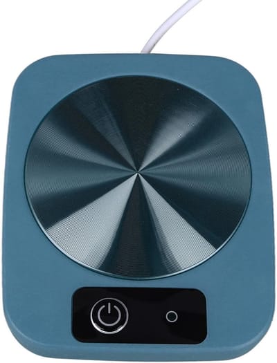 Smart Temperature Control Koffiemokverwarmer met USB, Ideaal voor Thuis en Kantoor, 3 Instellingen en Digitale Temperatuurregeling