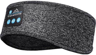 Traveltime® - Slaapmasker met Speakers - Bluetooth 5.0 - voor Vrouwen & Mannen - Oogmasker slaap