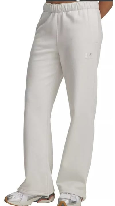 Under Armour, UA Icon Vida Flc Pant 6004853-110, 6004853-110, Female, Beige Under Armour UA Icon Vida Fleece Broek voor Dames Beige 6004853-110