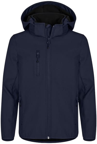 Clique Classic Softshell Jacket Junior 0200909 - Dark Navy - 130-140
