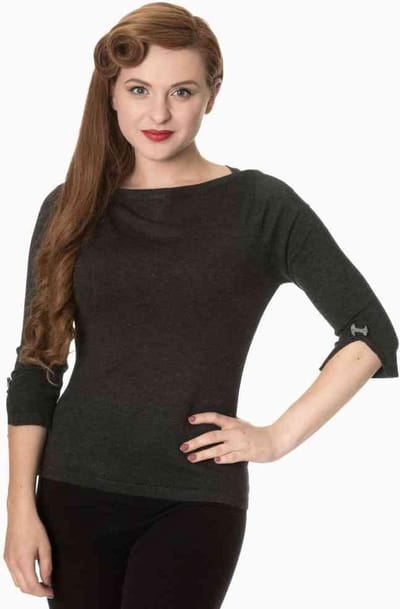 Dancing Days - ADDICTED Longsleeve top - 3XL - Grijs