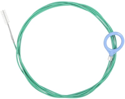 Dailygoods- Reinigingsborstel Extra Lang 300 cm - Flexibele Slang - Zachte Borstelharen - Multifunctioneel Gereedschap - Geschikt voor Nauwe Afvoeren - Duurzaam Kunststof - Reinigingsgereedschap