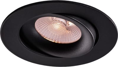 Thorgeon LED Downlight 10W 3000K/4000K/5700K 800Lm 40° CRI 90 Flicker-Free Cutout 83-88mm (External Driver Included) RAL9005