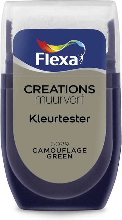 Flexa - Creations - Muurverf - Kleurtester - 3029 Camouflage Green - 30 ml