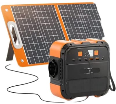 Portable Power Generator – Draagbare Powerbank – Mobiele Accu – Oplaadstation – Compact Formaat – 120W AC Uitgang – Lithium-Ion Batterij