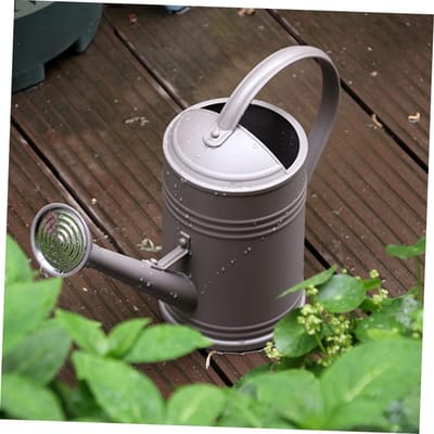 QTTVBTNA - Gieter Voor Binnen - 1,8 Liter - Met Afneembare Sproeikop - Gieter - Gieters Voor Binnen - Gietertjes - Gieter Binnen - Bruin