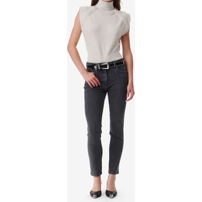 IRO Paris Galloway Jean Black/dark Grey Size: 25 | Skinny Outlet | Dames | Grijs