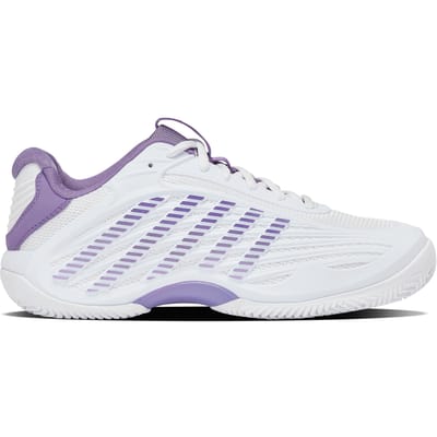 K-SWISS Tennisschoenen Hypercourt Express 3 Clay White/purple Haze/lunar Rock Womens 37