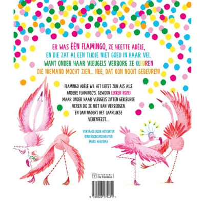 De Regenboogflamingo - Catherine Emmett
