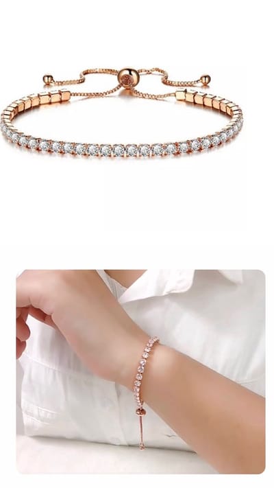 Akyol - armband - rose sieraad - armband voor vriendinnen - armbandje - sieraden - valentijns cadeau - valentijn - cadeau voor haar - sieraad