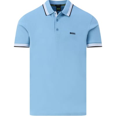 Hugo Boss poloshirt korte mouw blauw
