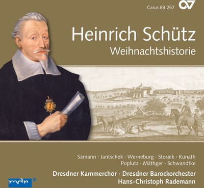Dresdner Kammerchor, Dresdner Barockorchester, Hans-Christoph Rademann - Schütz: Weihnachthistorie (CD)