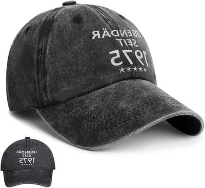 Unieke Baseball Cap voor Grootvader - Perfecte Verjaardagscadeau voor Mannen met Patroon en Comfortabele Pasvorm