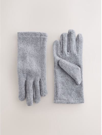 Next - Dames - Fleece handschoenen - Grijs