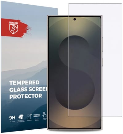 Rosso Screen Protector Geschikt voor Samsung Galaxy S25 Ultra | 9H Tempered Glass | Glasplaatje | Beschermlaag | Beschermglas | 9H Hardheid
