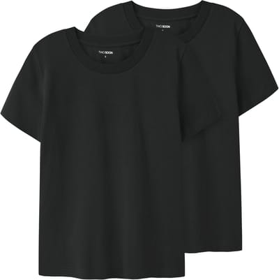 NAME IT - TAFJAX 2P SS SLIM TOP NOOS - Dames - T-shirts