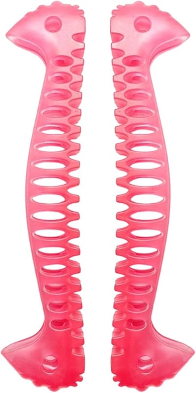Schaatsbeschermers - Schoenhoezen - Schaatsen Beschermen - Licht en Elastisch - 33-38.5 cm - Roze