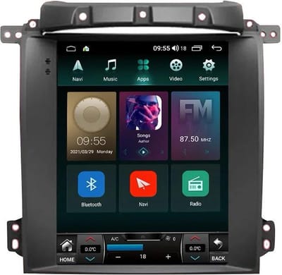 Navigatiesysteem auto met scherm - autoradio geschikt voor CarPlay en Android auto - bluetooth radio - geschikt voor Kia Sorento 2002-2006