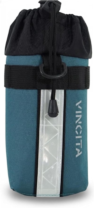Fiets Stuurtas - Fleshouder - Fietstochten Maken - Bediening met één hand - 1 Liter - Blauw