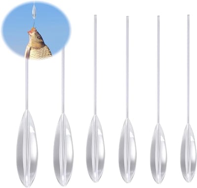 Spirolino Forel Dobbers - Hengel Accessoires - Forel Vissen - Anti-klit Ontwerp - 8-25g - Transparant