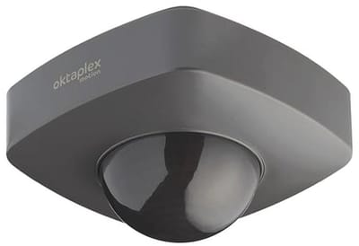 2-delige set 360° bewegingssensor voor buiten - IP65 weerbestendige aanwezigheidsmelder