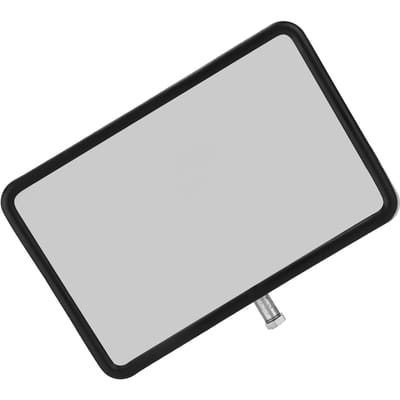 Autodeurspiegelkop Universeel Handmatige Verstelling Verchromen Vervanging voor Landcruiser 70 75 78 white