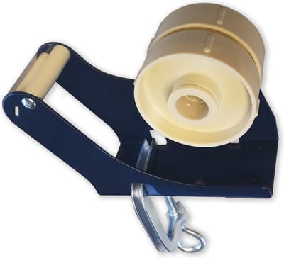 Kortpack - Tafelmodel tape-dispenser met klem voor 50mm brede tape - Kerndiameter: 76mm - Voor bevestiging op werkbank - (065.0518)