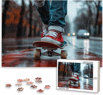 Gepersonaliseerde Puzzel - Eigen Foto Puzzel - Familie Activiteit - Natuurlijk Hout - 5000 Stukjes - Veelkleurig