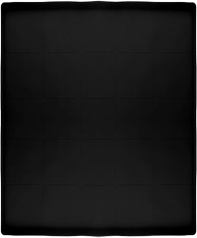 Vloerbeschermer Mat - Lekbak Onderlegger - Apparaten Beschermen - Verhoogde Rand - 60x60 cm - Zwart