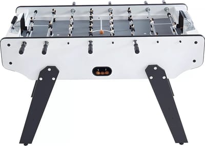 Vente-unique Tafelvoetbal SUAREZ van mdf - L153 x B77,6 x H96 cm - Wit L 153 cm x H 96 cm x D 77.6 cm