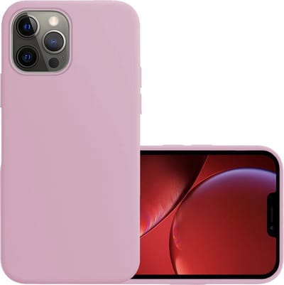 Hoesje - Geschikt voor Apple iPhone 13 Pro - Sterk & Shockproof - Hoes Cover - Siliconen Case - Lila