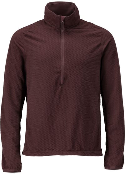 Mascot Customized Microfleece trui met korte rits 22703-639 - Bordeaux - S