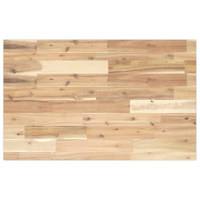 vidaXL - Wastafelblad - 60x50x2 - cm - onbehandeld - massief - acaciahout