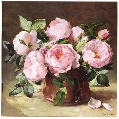 Notitieboekje English Roses 12,5cmx12,5m