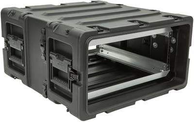 SKB - 3RS Series - 4U Niet-Verwijderbare Shock Rack - Zwart - 20-inch diep