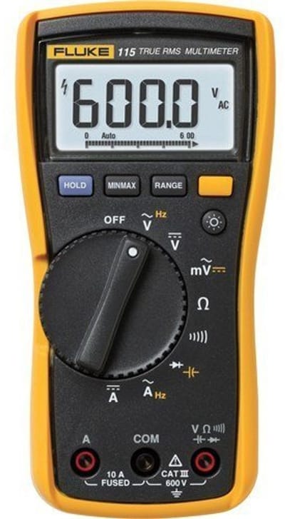 Multimeter met Groot Display en LED Achtergrondverlichting