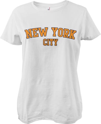 New York City Girly Tee dames-T-shirt White