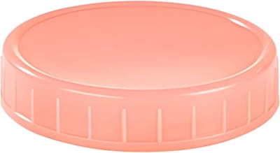Kleurige, stevige plastic deksels voor brede mason jars met siliconen ring, lekvrij en geschikt voor 2.7 en 3.4 inch inmaakdoeleinden, ideaal voor keukenopslag en conserveren.